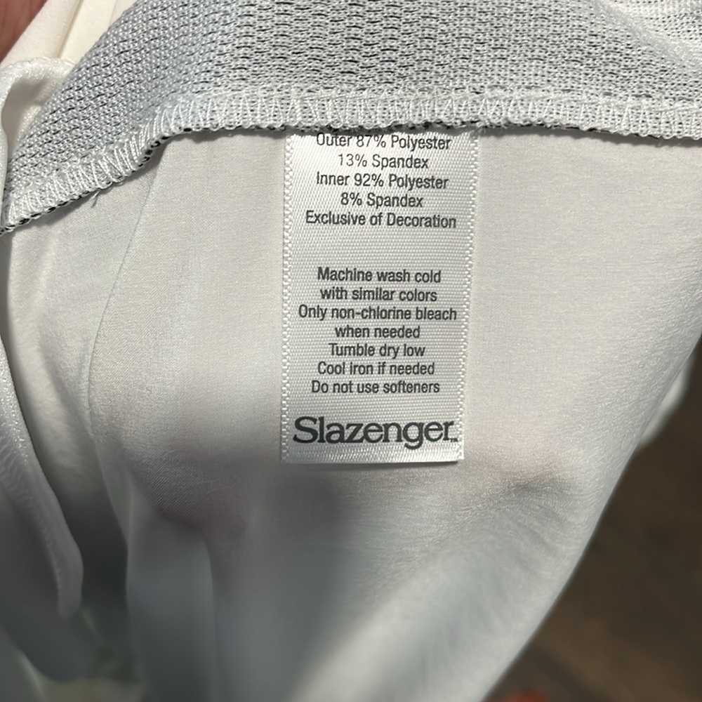 NWT Slazenger Golf Skort Side Mesh Hydro-Dry - Picture 10 of 13